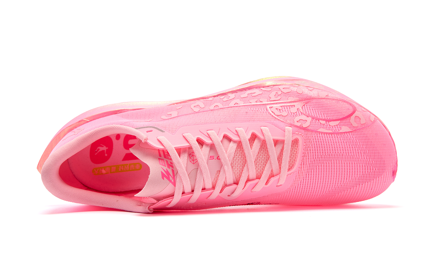 QIAODAN Flying Shadow PB5.0 Running Shoes Women’s Low Top Bright Soft Pink