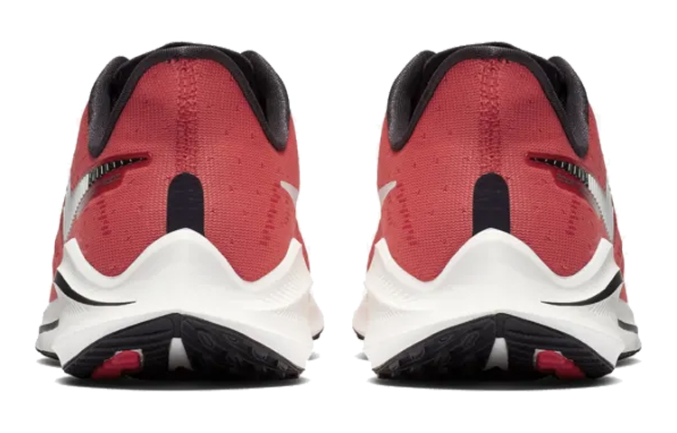 Женские кроссовки Nike Air Zoom Vomero 14 PU (оранжево-красные) — фото 4