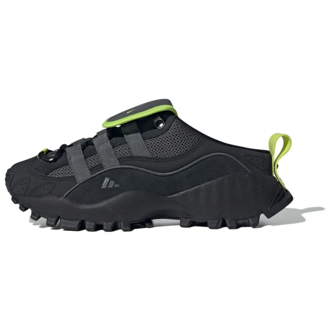 Adidas SEEULATER MULE Abrasion Resistant Slip Resistant Closed Toe Slippers Unisex Black