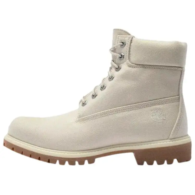 Timberland 6 Inch Short Outdoor Boots Men's Ecru