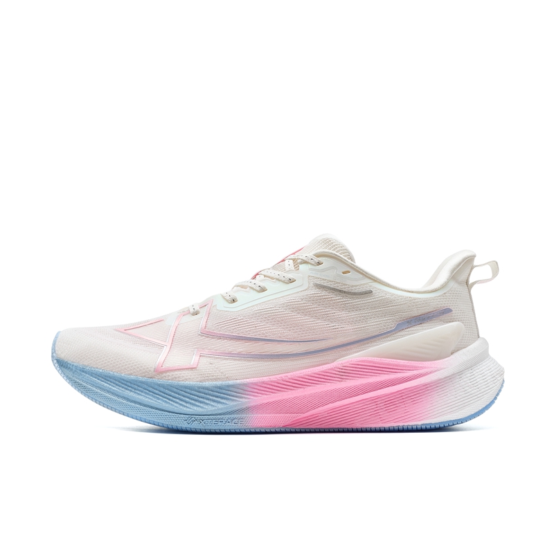 XTEP 2000km 3.0 Fabric Low top Training Running Shoes Men’s White Pink Blue