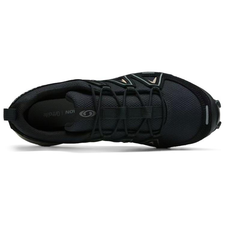 SALOMON Speedcross 3 Cushioning Coverage Support Abrasion Resistant Low top Running Shoes Unisex Black Gray