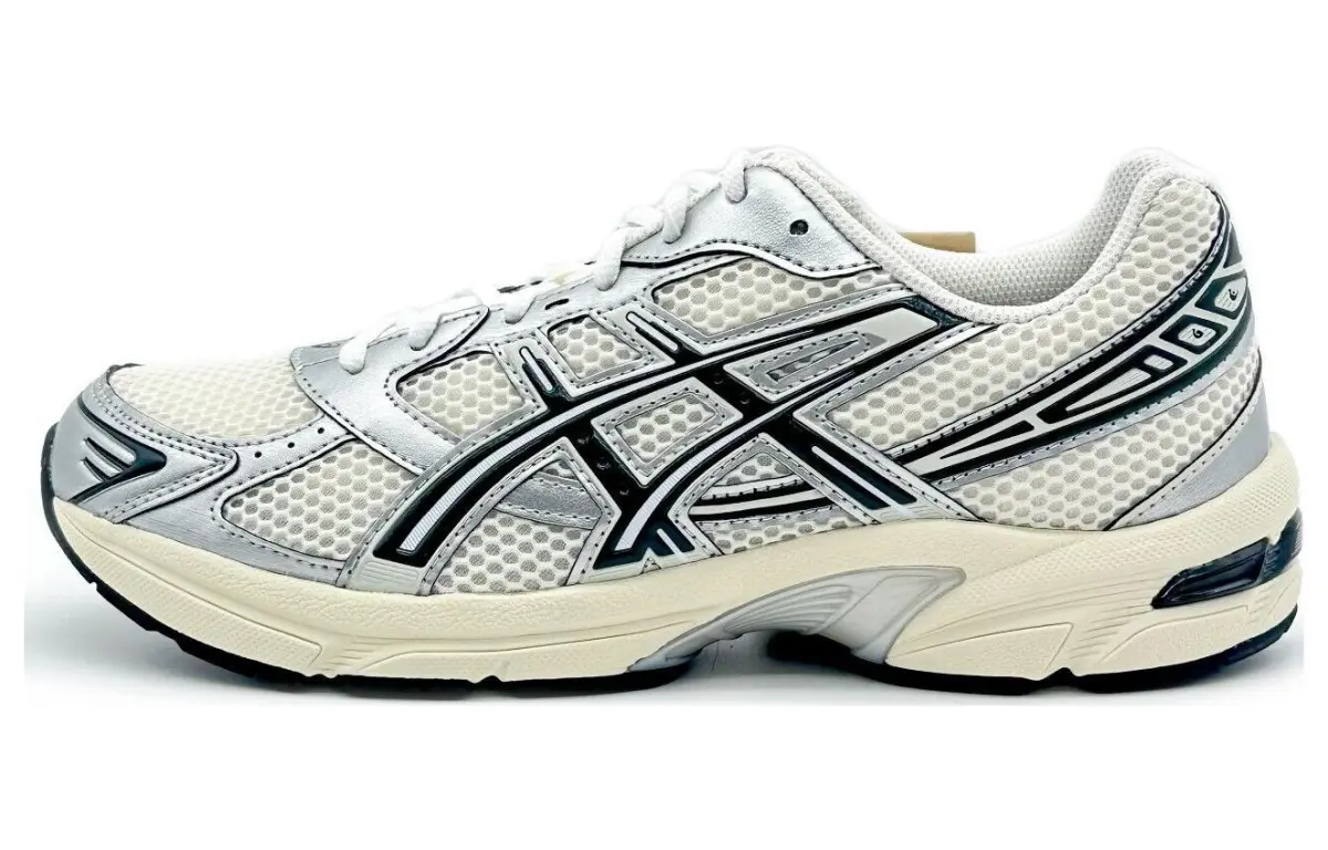 ASICS x KITH Gel 1130 Cushioning Abrasion Resistant Breathable Low top Casual Running Shoes Men's White Black