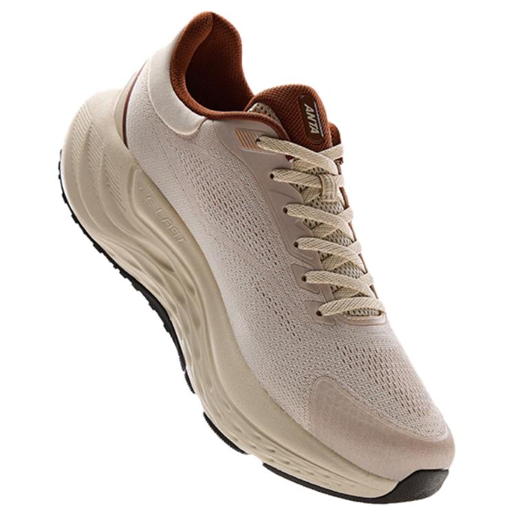 Anta Cushioning Breathable Low top Running Shoes Men’s Burgundy Red