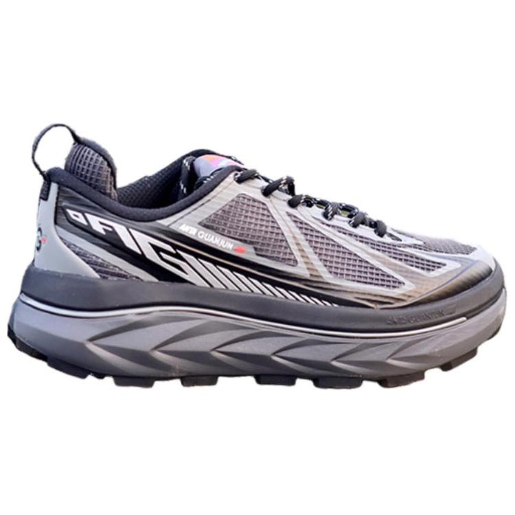 Anta Cushioning, Wear Resistant Low top Running Shoes Men’s Black Gray