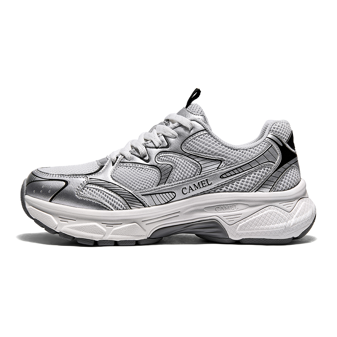 CAMEL Height Increasing Slip Resistant Abrasion Resistant Low top Casual Running Shoes Women’s