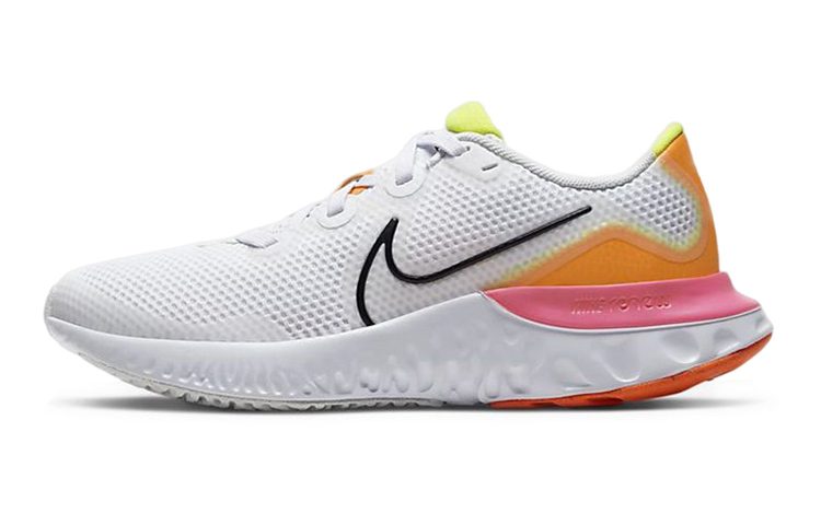 Женские кроссовки Nike Nike Renew Run (бело-оранжевые)