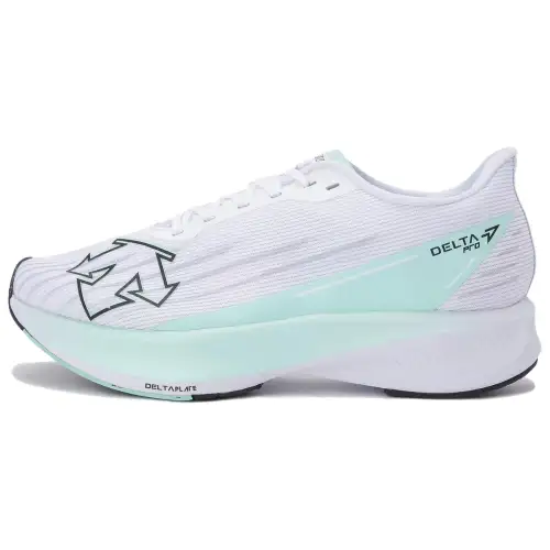 DESCENTE DELTAPRO RACE Running Shoes Unisex Low Top White Green