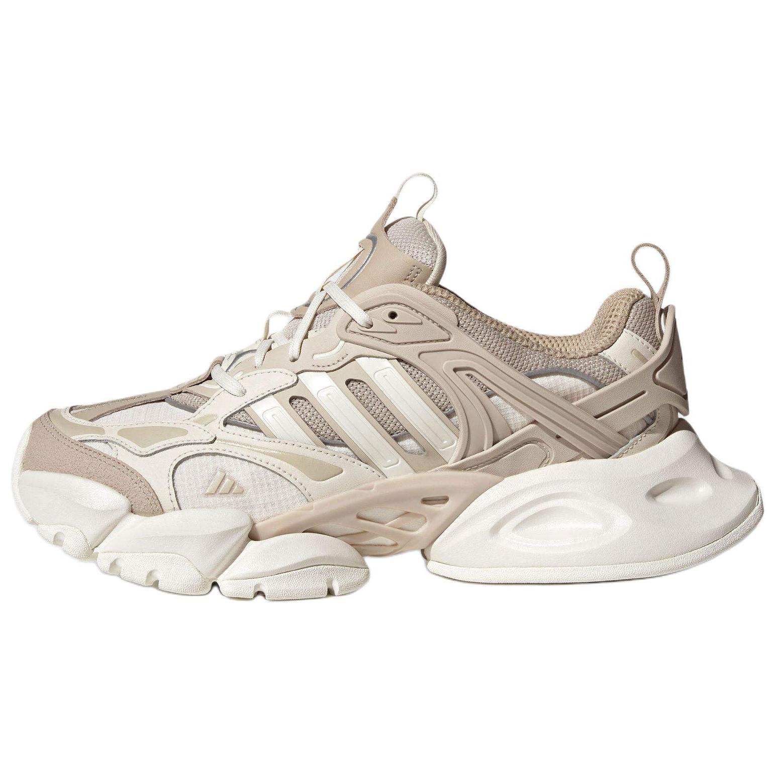 Кроссовки adidas XLG RUNNER DELUXE (бежевые кожаные)
