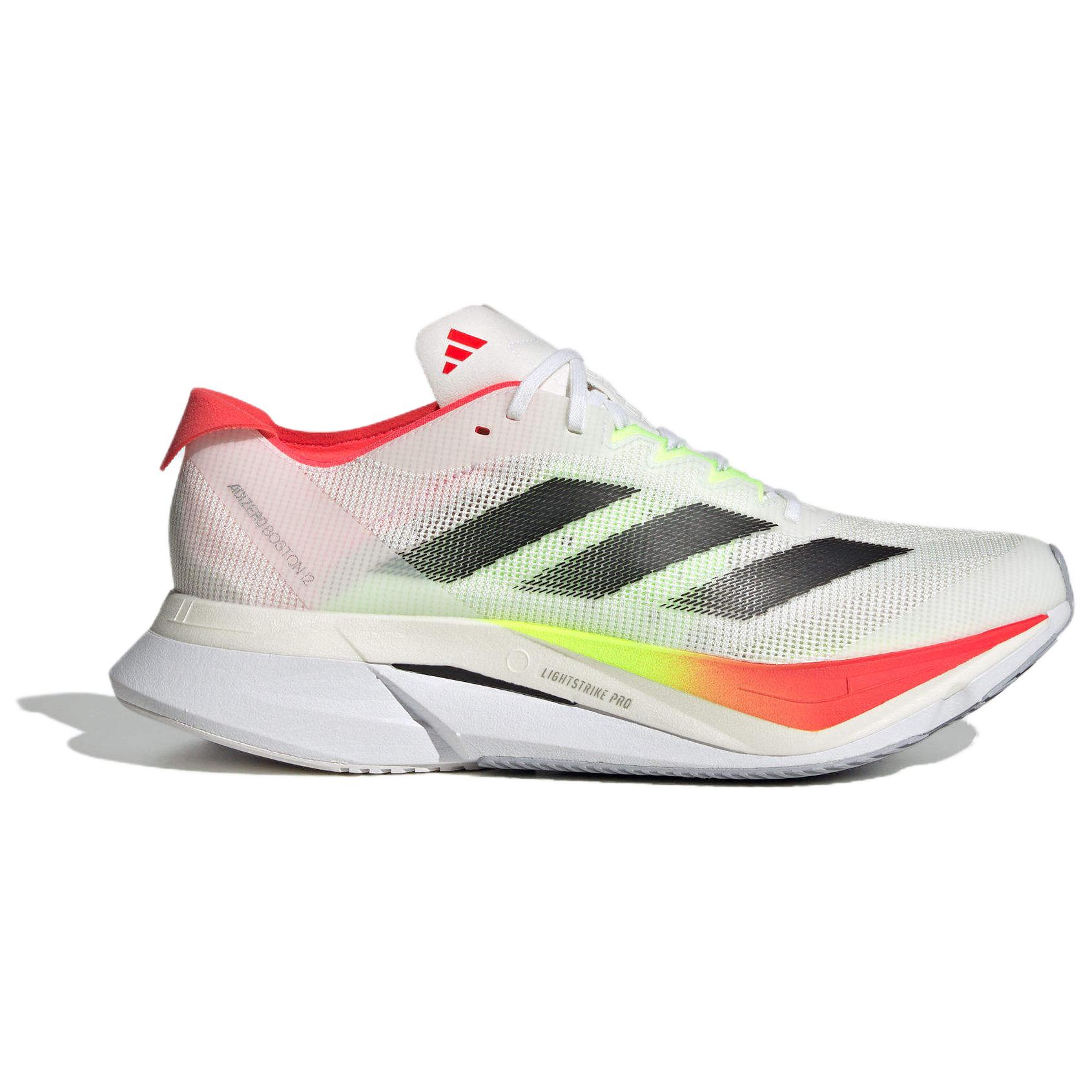 Adidas Adizero Boston 12 Cloud White Core Black Lucid Red Women’s