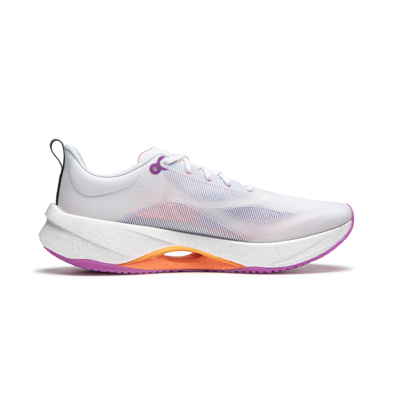 Li Ning Super Light 21 Running Shoes Women’s Low Top Standard White/Wisteria Purple