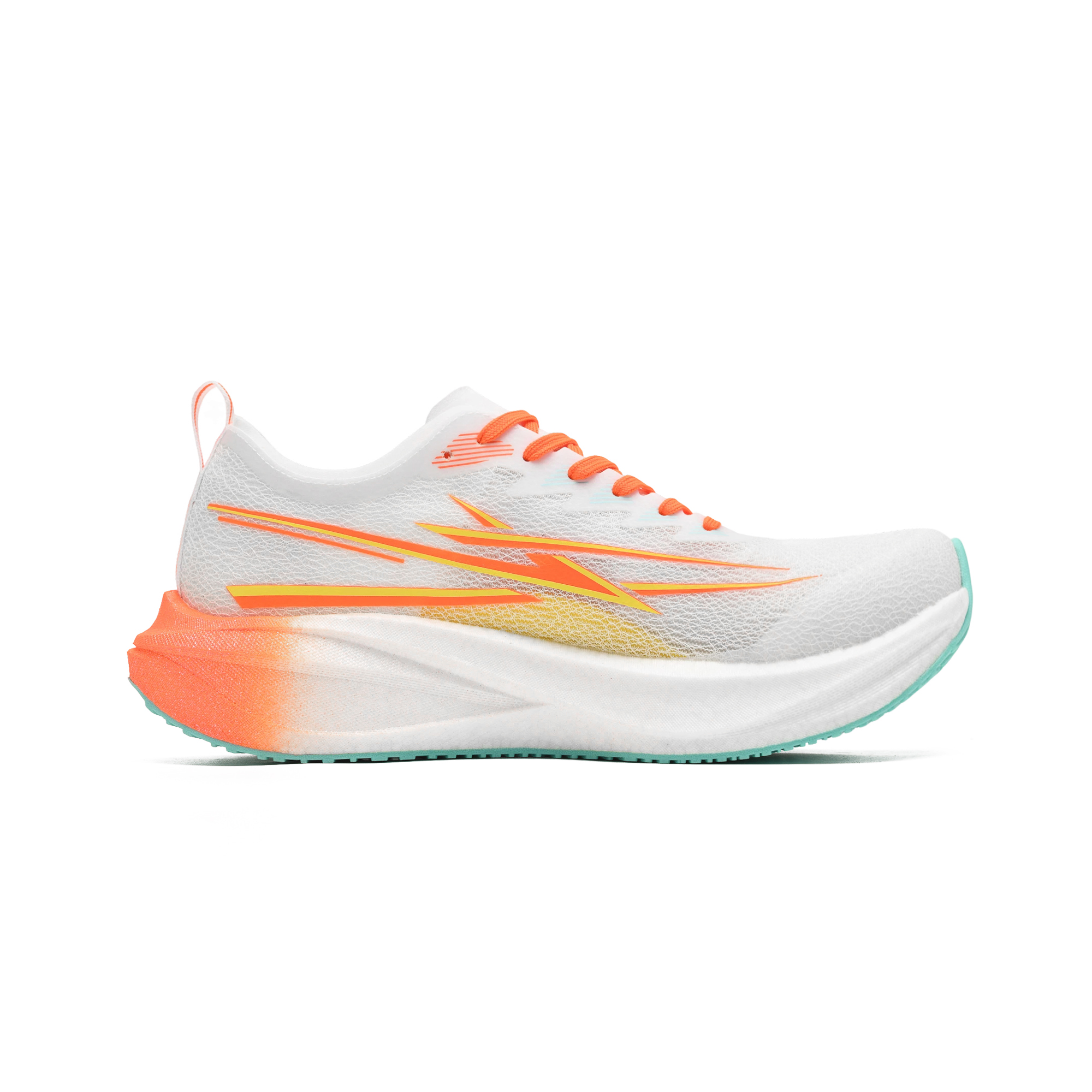 DDOCABC Running Shoes Unisex Low Top Orange Yellow