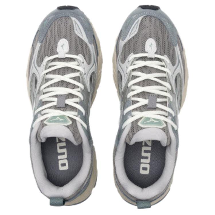 Mizuno FIYI V2 Cushioning Abrasion Resistant Breathable Low top Chunky Sneakers Unisex White