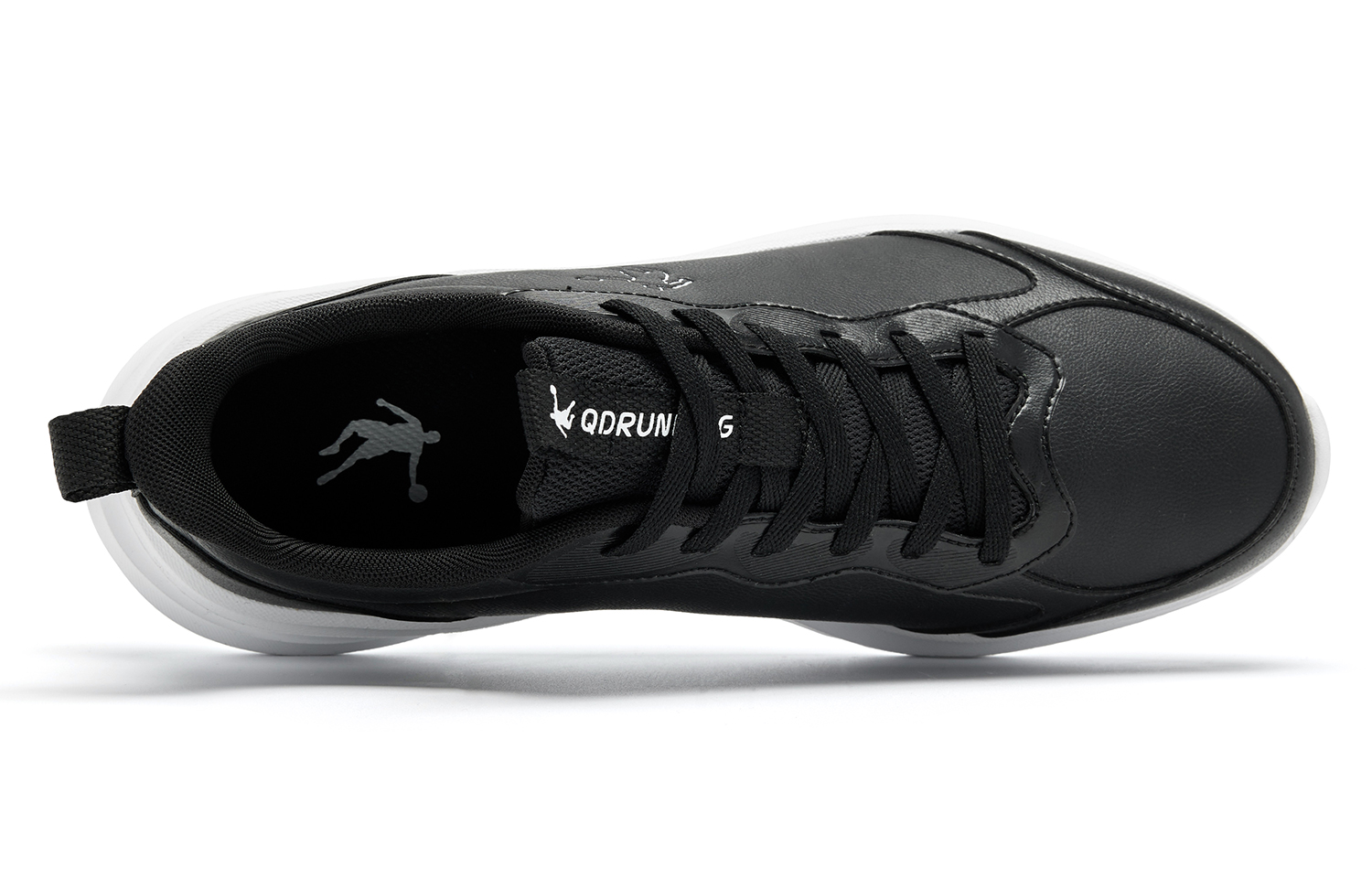 QIAODAN Cushioning Slip Resistant Abrasion Resistant Waterproof And Breathable Lightweight Rebound Low top