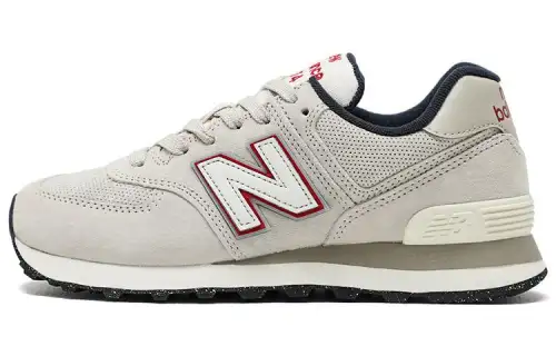 New Balance 574 'Grey Red Outlined' Women's