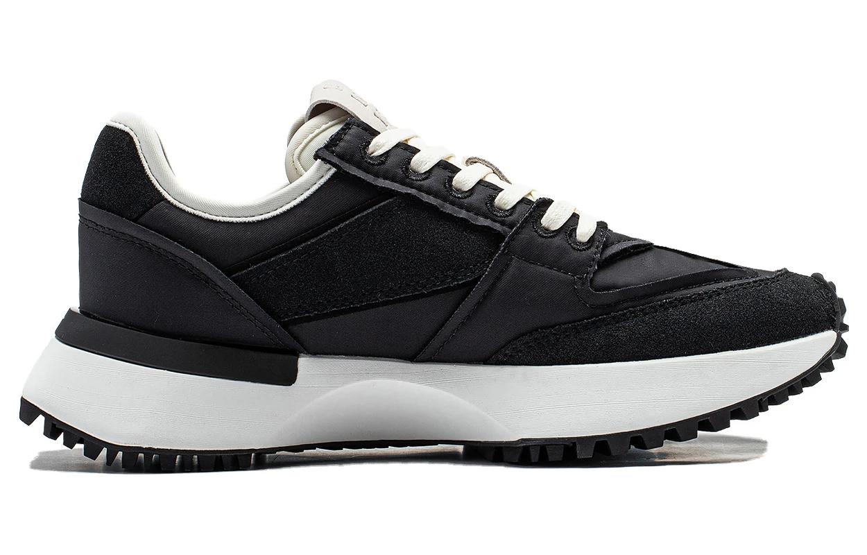 Li Ning 001 VNTG Lightweight Abrasion Resistant Low top Running Shoes Women’s Black