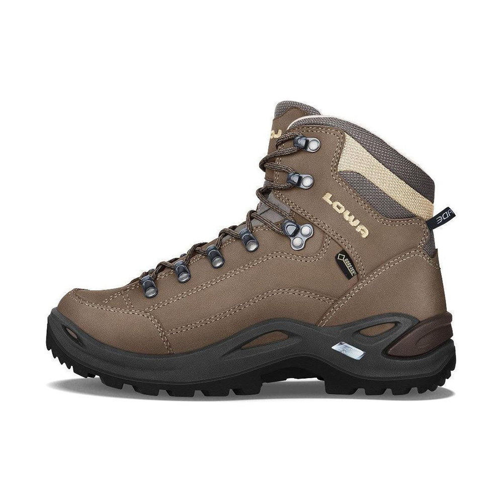 Lowa Renagade GTX The Wanderer Mid Ws Crew Outdoor Boots Women's Brown Black