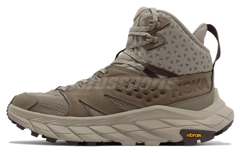 Мужские ботинки HOKA ONE ONE Anacapa Breeze (коричневые)