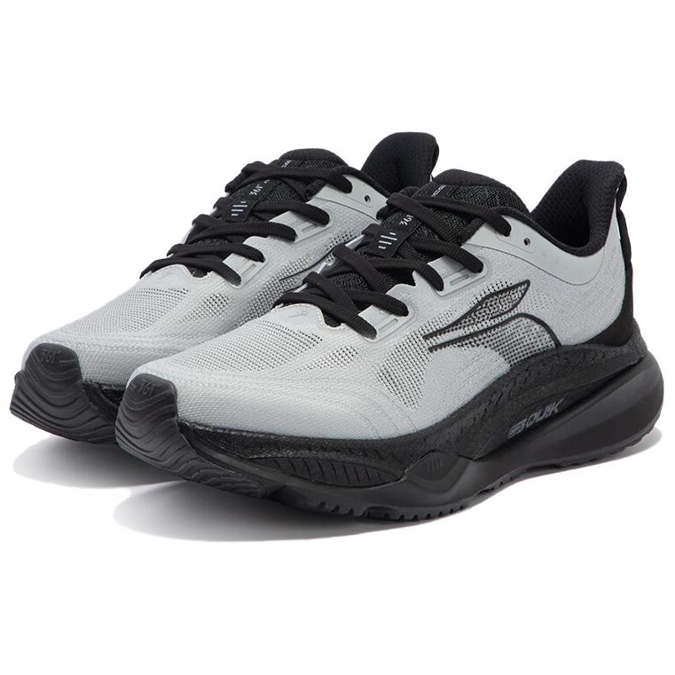 361° Cushioning Lightweight Low top Running Shoes Men’s Gray Black