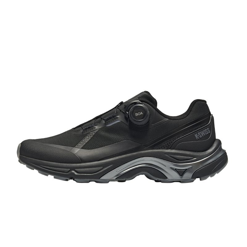 K·SWISS Textile, Synthetic Leather Low top Running Shoes Men’s Black