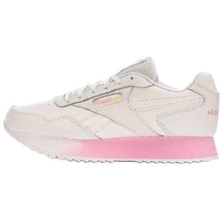 Reebok Women's Classic Harman Ripple Double 'Classic White Pink Glow'