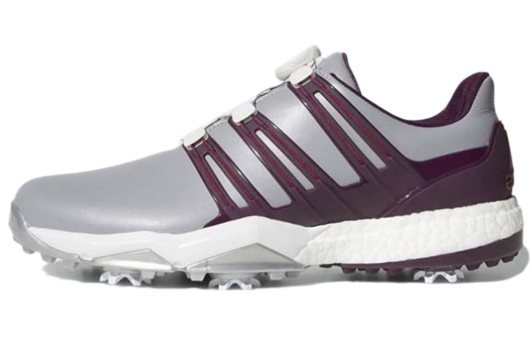 Adidas Golf Shoes Men's Low Top Gray/Purple