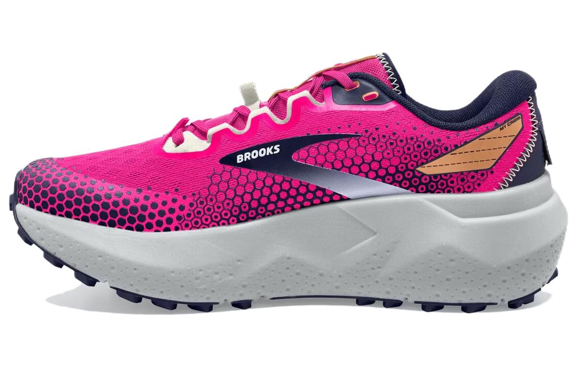 Brooks Caldera 6 Slip Resistant Abrasion Resistant Low top Mountaineering Outdoor Shoes Women’s Rose Red