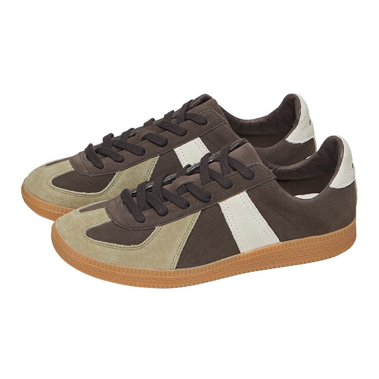 Norman Walsh Breathable And Lightweight Low top Running Shoes Unisex Brown Green