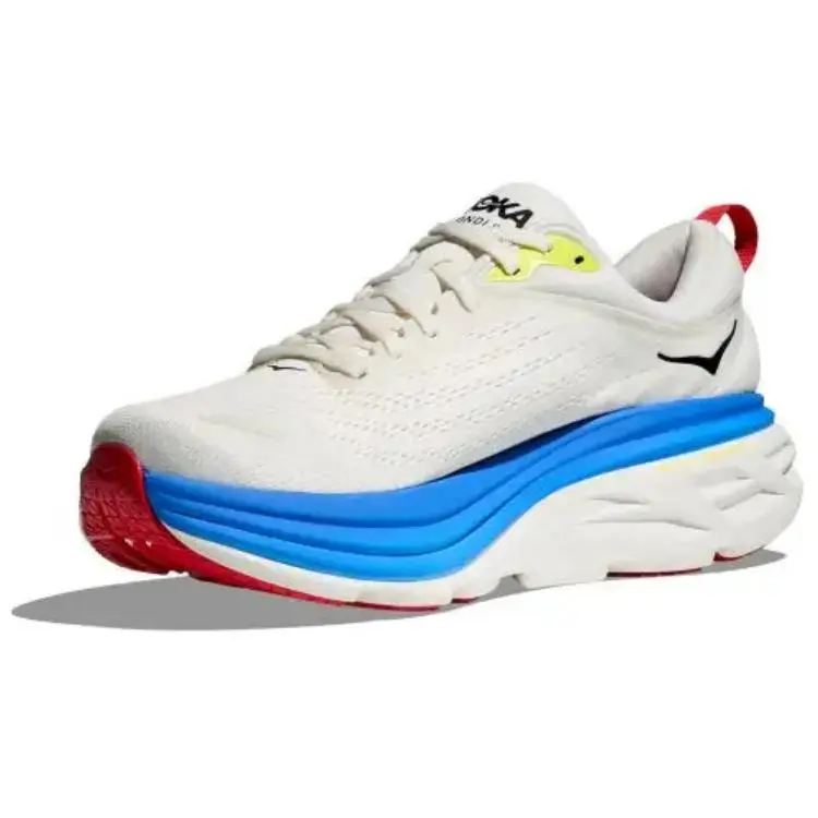 HOKA ONE ONE Bondi 8 Blanc De Blanc Virtual Blue