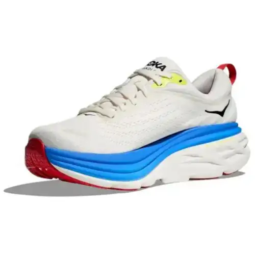 HOKA ONE ONE Bondi 8 Blanc De Blanc Virtual Blue