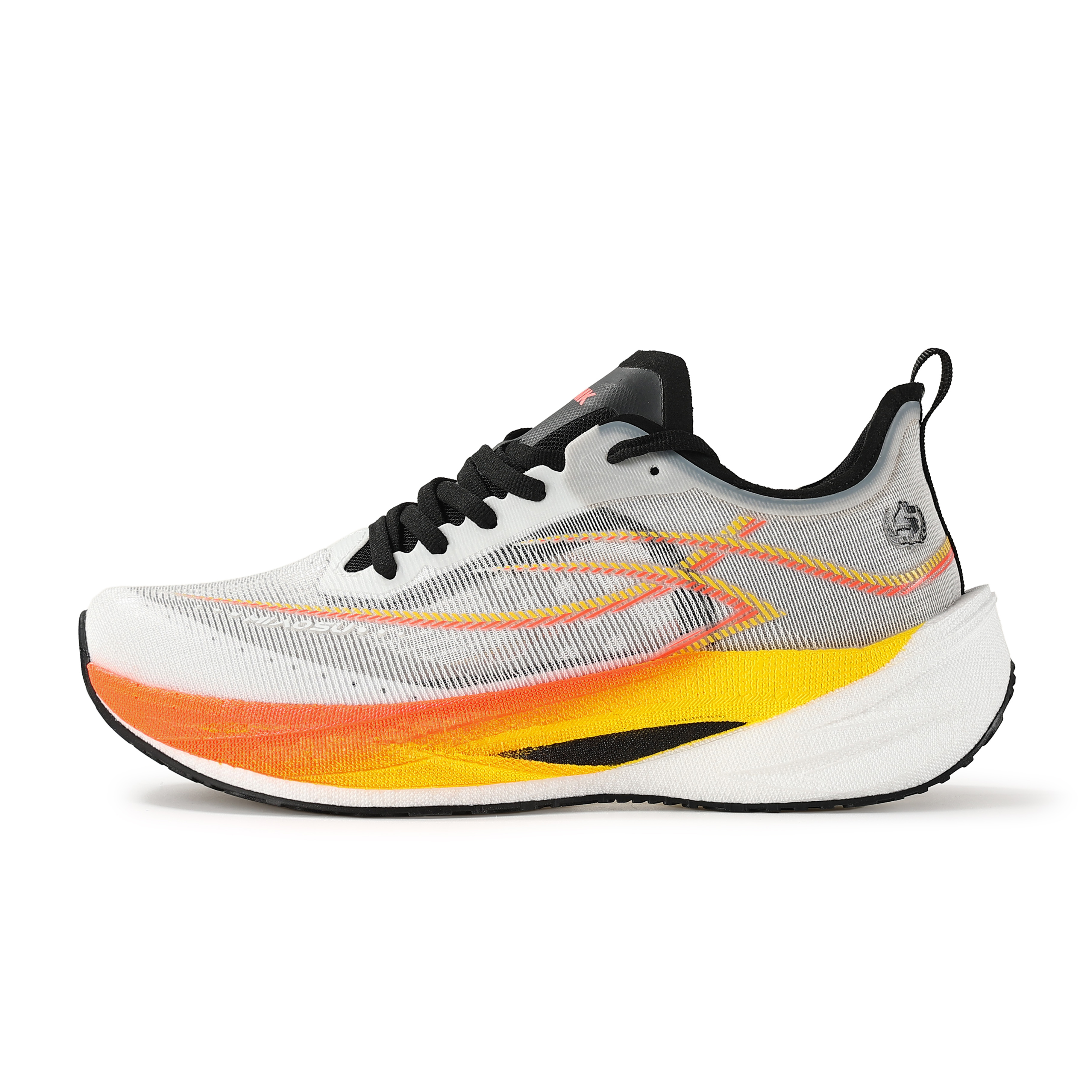 SHMK SUPREME Running Shoes Unisex Low Top Black/Orange