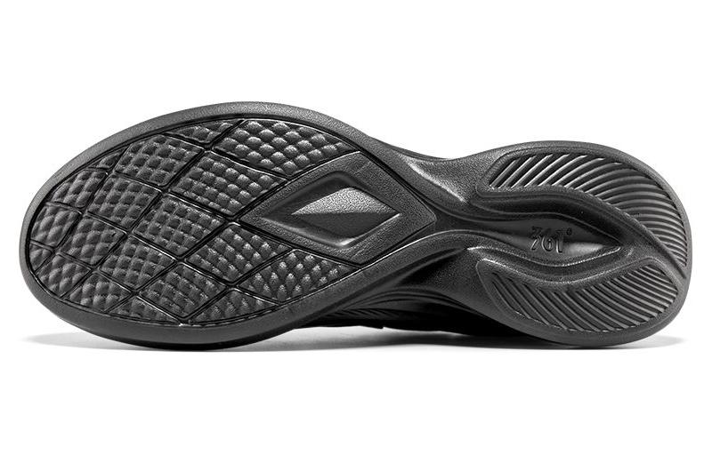 361° Slip Resistant Abrasion Resistant Slip Resistant Abrasion Resistant Low top Running Shoes Men’s Obsidian Black