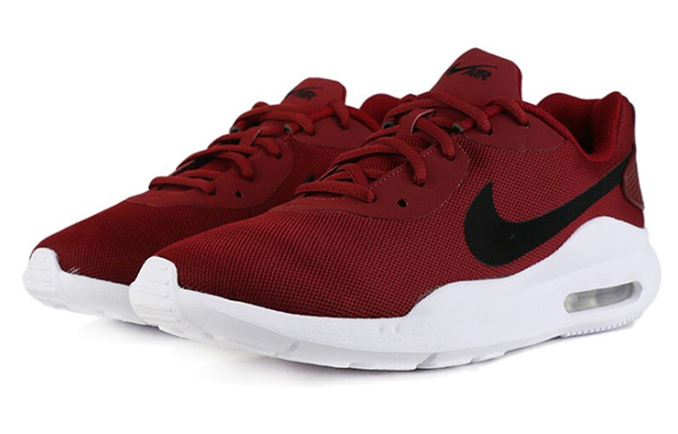 Мужские кроссовки Nike Air Max Oketo (красно-черно-белые) — Красный / чёрный / белый — фото 3