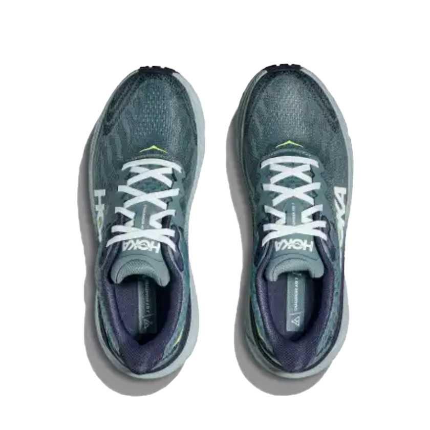 HOKA ONE ONE Challenger 7 Low top Marathon Running Shoes Men’s Gray Green