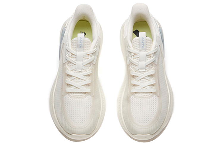 Anta Breathable, Supportive, Balanced, Impact Resistant, Lightweight Low top Running Shoes Women’s Ivory White
