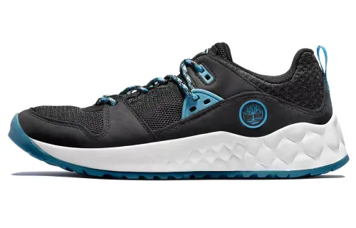 Timberland Solar Wave Running Shoes Women's Low Top Black/Blue
