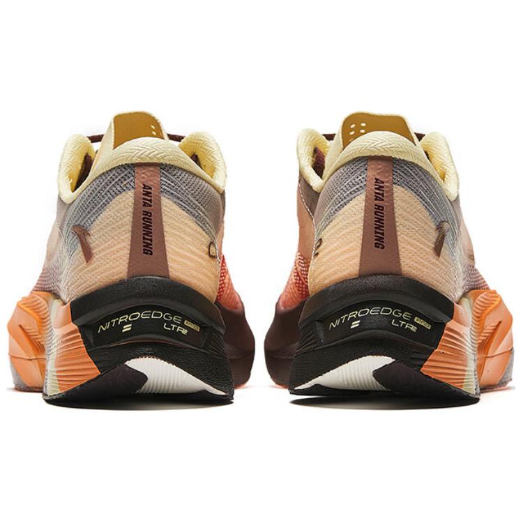 Anta C202 5 GT Slip Resistant Abrasion Resistant Low top Carbon Plate Running Shoes Men’s Orange