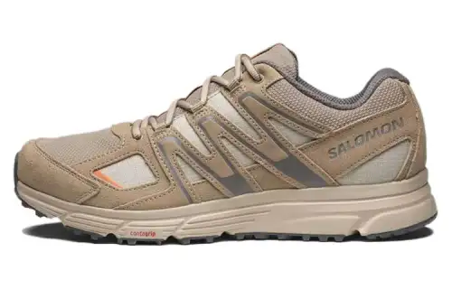 SALOMON X Mission 4 Suede Comfortable Cushioning Slip Resistant Abrasion Resistant Waterproof Low top Outdoor Shoes