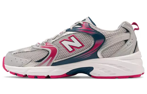 New Balance 530 Low Cut Silver/Grey/Red