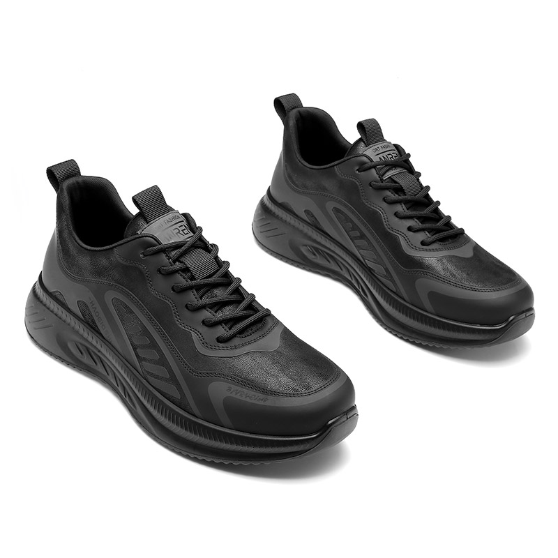 QIANGREN Running Shoes Men’s Black