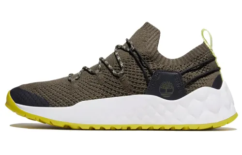 Timberland Solar Wave Sports Breathable Abrasion Resistant Slip Resistant Low top Running Shoes Men's Dark Green