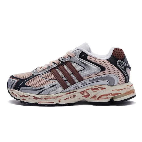 Adidas Originals Response Cl Cushioning Breathable Cushioning Breathable Low top Casual Running Shoes Unisex Pink Brown