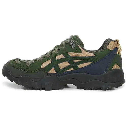 ASICS x U.Sage GEL PICKAX Abrasion Resistant Low top Outdoor Shoes Unisex Black Green