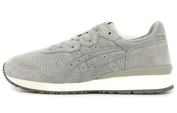 Onitsuka Tiger Alliance Cushioning Lightweight Abrasion Resistant Slip Resistant Low top Running Shoes Unisex Gray