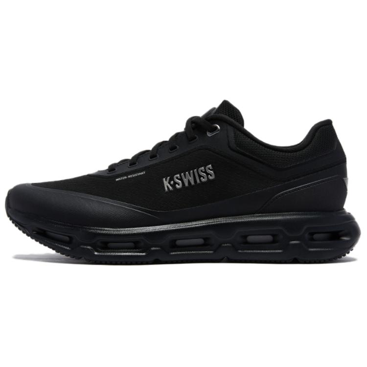 K·SWISS Textile, TPU Low top Running Shoes Men’s Pure Black