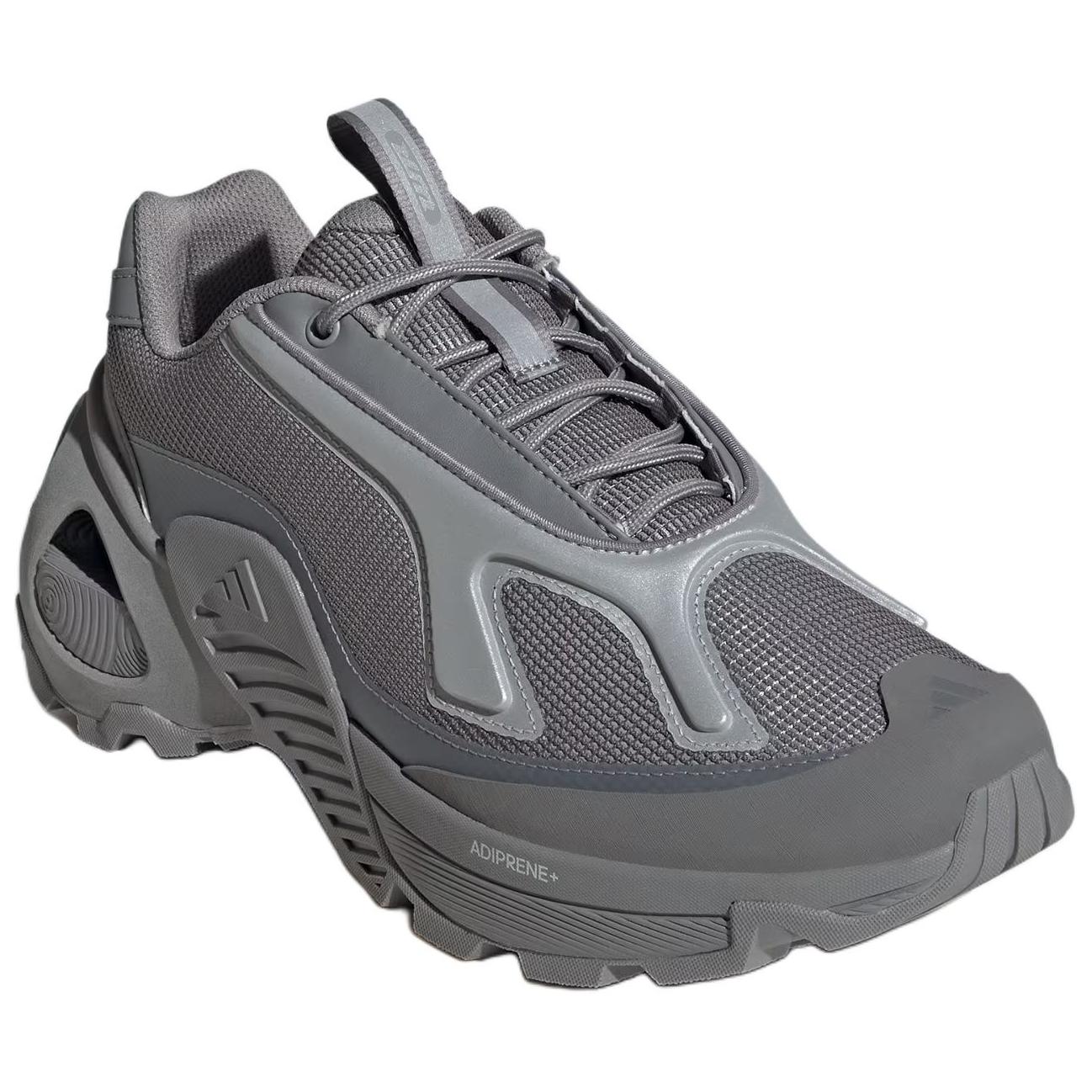 Adidas Wonder Runner Slip Resistant Abrasion Resistant Low top Casual Running Shoes Unisex Gray Silver
