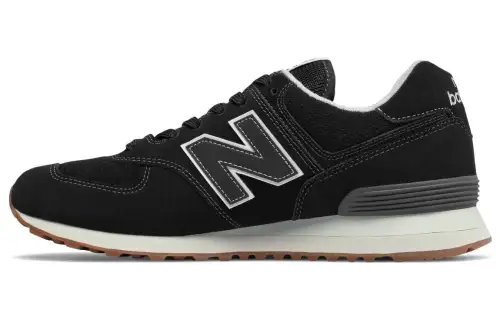 New Balance NB 574 Athleisure Mesh Low top Running Shoes Men's Black