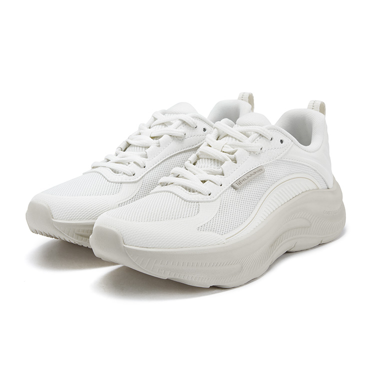 361° Star Leap Cushioning, Wear Resistant Low top Casual Running Shoes Women’s Oat Milk