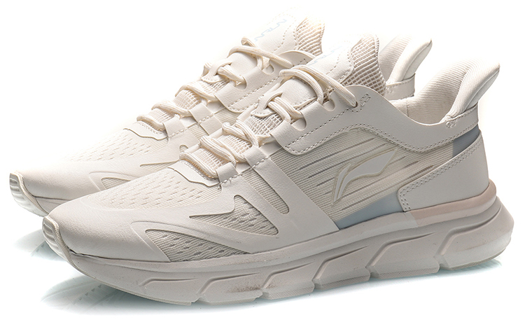 Li Ning Running Shoes Women’s Low Top Mist White