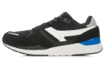 Li Ning Classic Abrasion Resistant Low top Running Shoes Unisex Black White